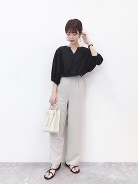 あっすーさん（レディース・163cm）の夏コーディネート