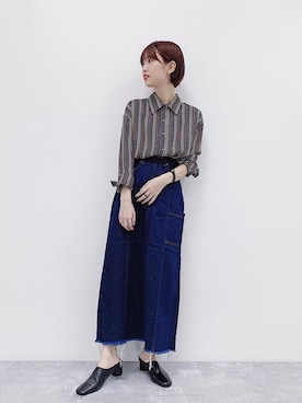 あっすーさん（レディース・163cm）の夏コーディネート