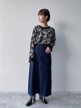 あっすーさん（レディース・163cm）の夏コーディネート