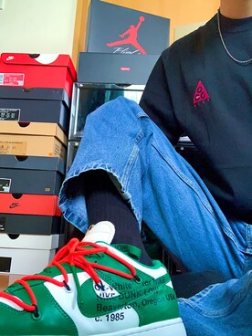 「Afends（アフェンズ）のアイテム（パンツ）」を使った、UFOさん（メンズ・175cm）の春コーディネート