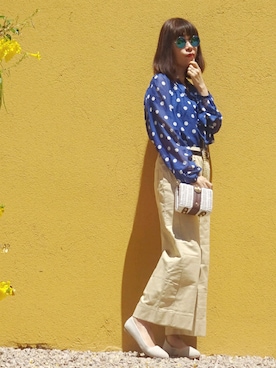 「FOREVER 21（フォーエバー トゥエンティーワン）のアイテム（その他）」を使った、Megchuさん（レディース・155cm）の春コーディネート