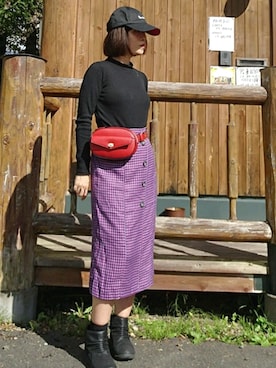 Megchuさん（レディース・155cm）の秋コーディネート