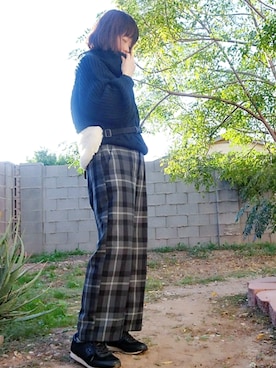 Megchuさん（レディース・155cm）の秋コーディネート