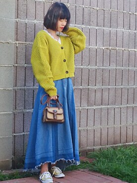 Megchuさん（レディース・155cm）の春コーディネート