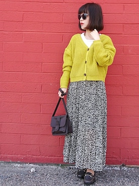 Megchuさん（レディース・155cm）の春コーディネート