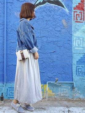 Megchuさん（レディース・155cm）の春コーディネート