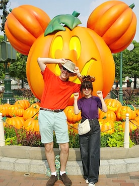 Megchuさん（レディース・155cm）の秋コーディネート