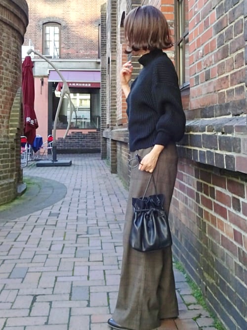 Megchuさんの「(|)」を使ったコーディネート