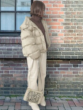 Megchuさん(レディース・155cm)の冬コーディネート