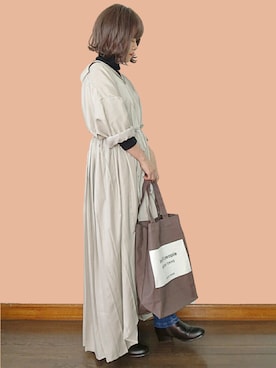 Megchuさん（レディース・155cm）の冬コーディネート