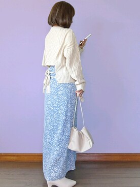 Megchuさん（レディース・155cm）の春コーディネート