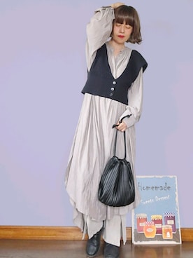 Megchuさん（レディース・155cm）の夏コーディネート