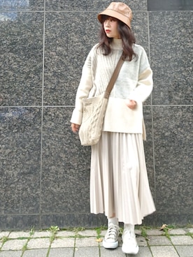 Megchuさん(レディース・155cm)の秋コーディネート