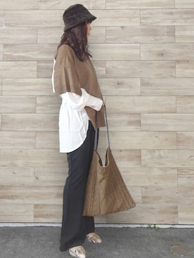 Megchuさん(レディース・155cm)の秋コーディネート