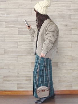 「Down Jacket 」｜Megchuさん（レディース・155cm）の秋コーディネート