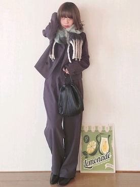 Megchuさん（レディース・155cm）の秋コーディネート