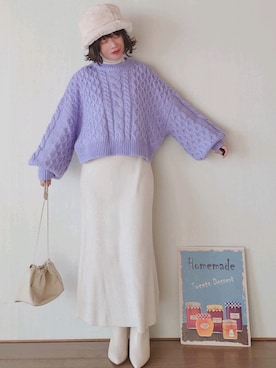 Megchuさん（レディース・155cm）の冬コーディネート