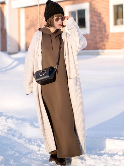 Megchu Urban Researchのワンピースを使ったコーディネート Wear