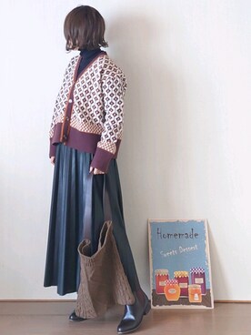 Megchuさん（レディース・155cm）の冬コーディネート