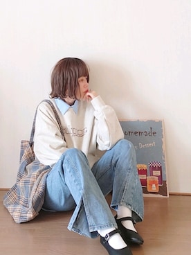 Megchuさん（レディース・155cm）の冬コーディネート