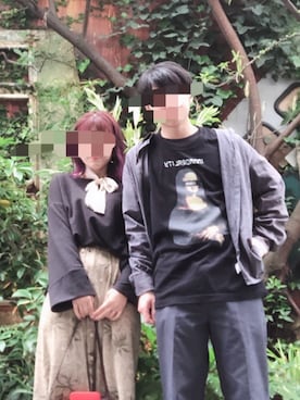 「RED KAP（レッドキャップ）のアイテム」を使った、あいあむ、ぴー子さん（レディース・157cm）の春コーディネート