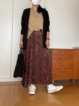 「CABANE de ZUCCa（カバンドズッカ）のアイテム」を使った、izuさん（レディース・168cm）の秋コーディネート
