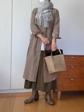 izuさん（レディース・168cm）の秋コーディネート