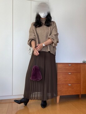 izuさん（レディース・168cm）の冬コーディネート