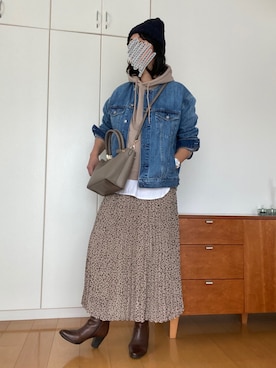 izuさん（レディース・168cm）の冬コーディネート