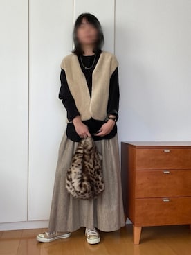 izuさん（レディース・168cm）の冬コーディネート