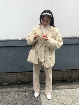 Mayuさん(レディース・152cm)の冬コーディネート