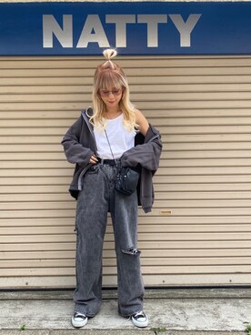 MERMOさん（レディース・158cm）の春コーディネート