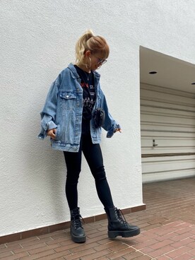 MERMOさん（レディース・158cm）の春コーディネート