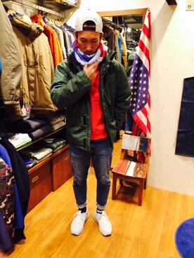 Chijiさん（メンズ・171cm）の冬コーディネート