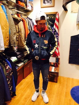 Chijiさん（メンズ・171cm）の冬コーディネート