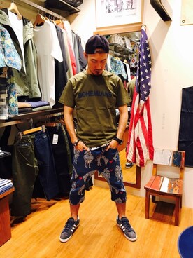 Chijiさん（メンズ・171cm）の夏コーディネート