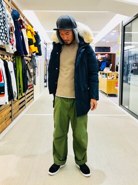 WOOLRICH/ウールリッチ LAMINATED COTTON PARKA HCを使った人気