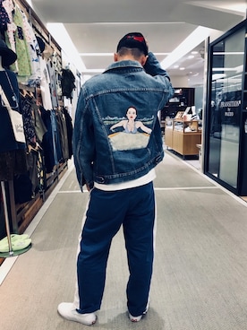 「TOPO DESIGNS（トポデザインズ）のアイテム（キャップ）」を使った、Chijiさん（メンズ・171cm）の夏コーディネート