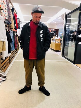 「アイテム（ブルゾン）」を使った、Chijiさん（メンズ・171cm・30代）の夏コーディネート