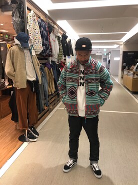 「アイテム（ブルゾン）」を使った、Chijiさん（メンズ・171cm・30代）の秋コーディネート