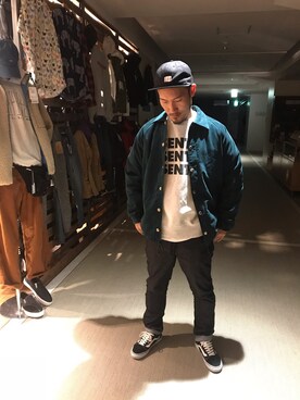 「アイテム（ブルゾン）」を使った、Chijiさん（メンズ・171cm・30代）の秋コーディネート