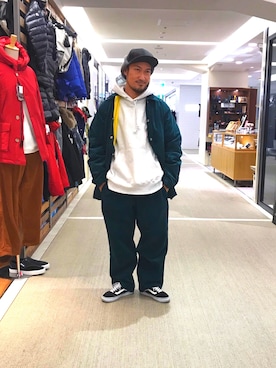 「アイテム（ブルゾン）」を使った、Chijiさん（メンズ・171cm・30代）の冬コーディネート