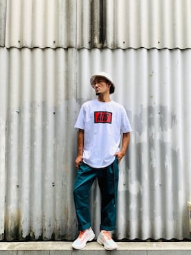 Chijiさん（メンズ・171cm）の夏コーディネート