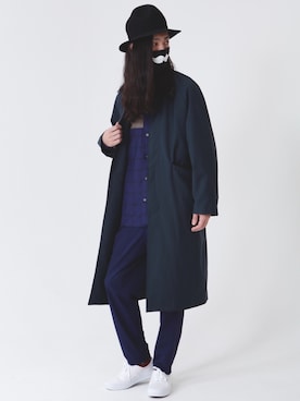 「CASPER JOHN（キャスパージョン）のアイテム（その他アウター）」を使った、namusansenpaiさん（メンズ・183cm）の冬コーディネート