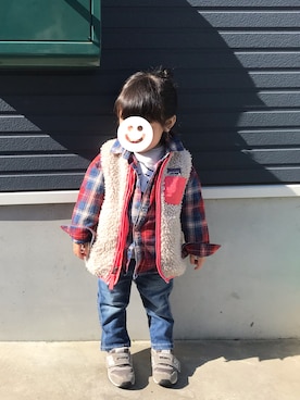 どんさんさん(キッズ・80cm)の春コーディネート