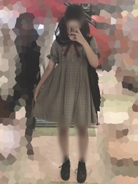 「axes femme（アクシーズファム）のアイテム（スニーカー）」を使った、もちさん（レディース・164cm）の秋コーディネート