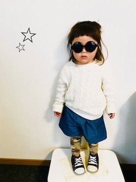 KOH♡さん（キッズ・90cm）の冬コーディネート