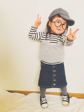 KOH♡さん(キッズ・90cm)の冬コーディネート