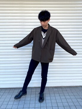 Rikiさん（メンズ・172cm）の春コーディネート