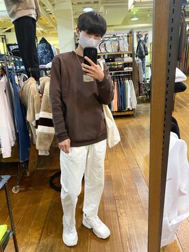 「TRAP/U （トラップユー）のアイテム」を使った、Rikiさん（メンズ・172cm）の秋コーディネート